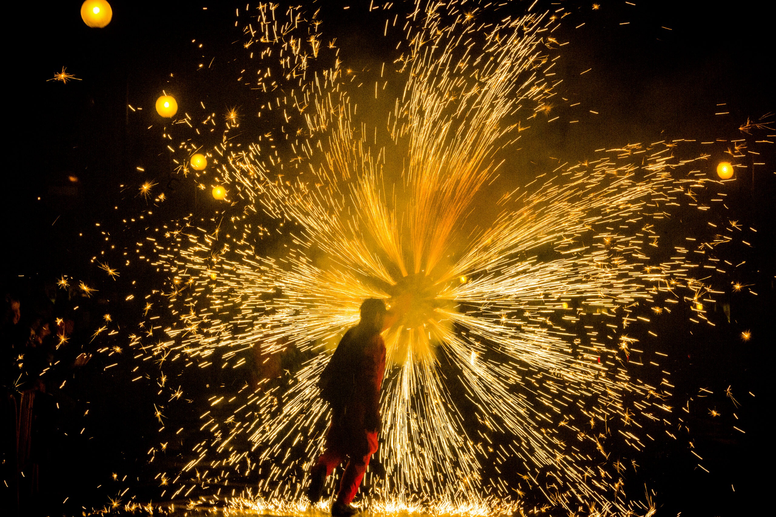 Correfoc al carrer València