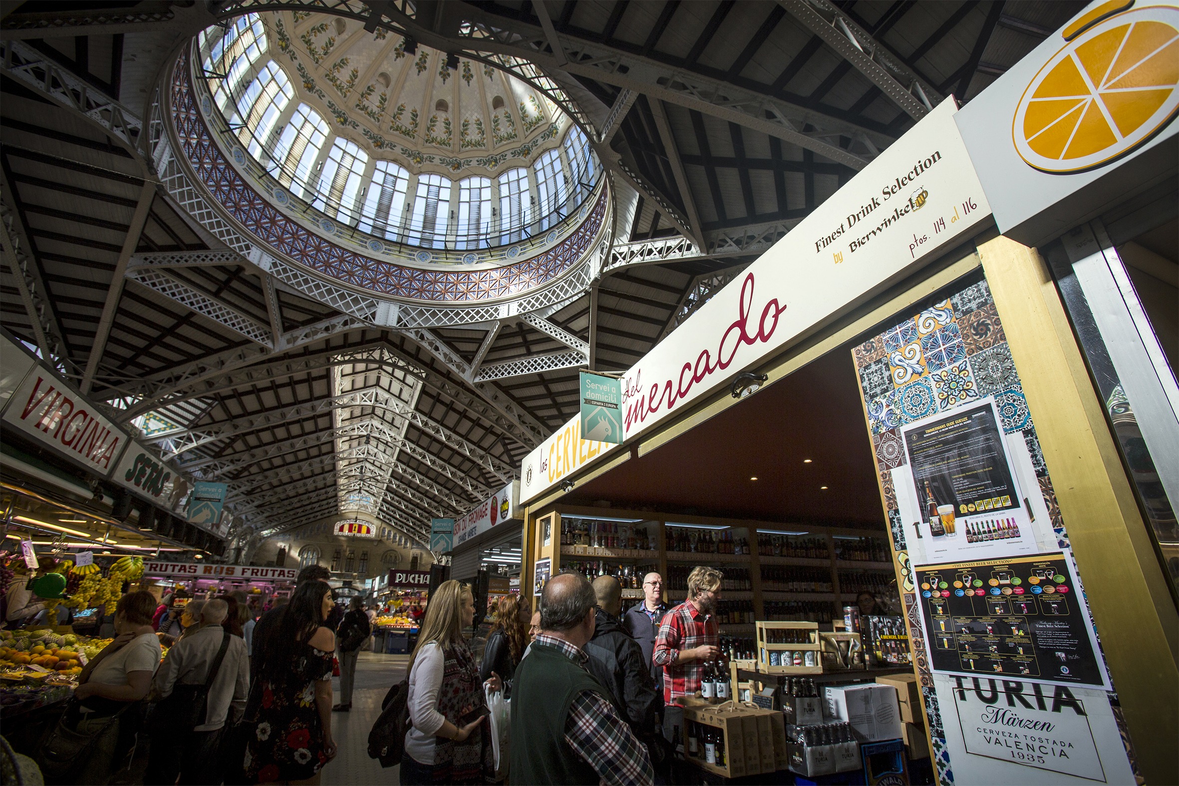 Las Cervezas del Mercado Central